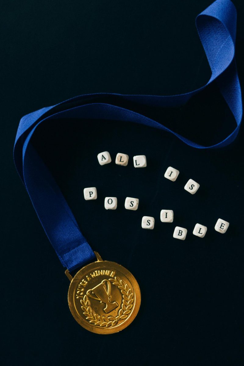 A Gold Medal in Blue Ribbon