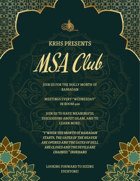 All About Ramadan and MSA Club
