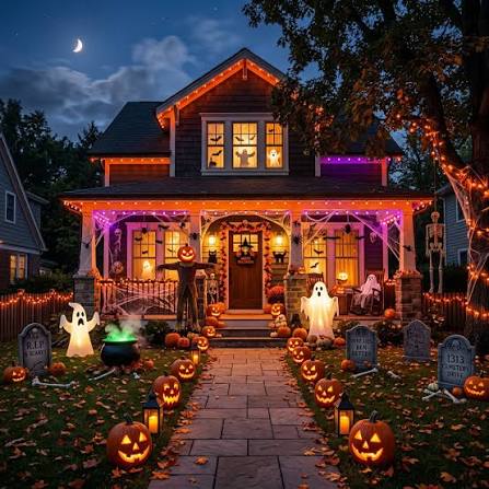 The Halloween decoration debate